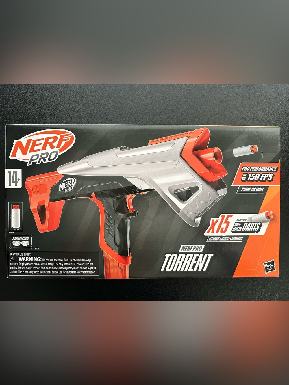 Nerf Pro Torrent Blaster With Darts